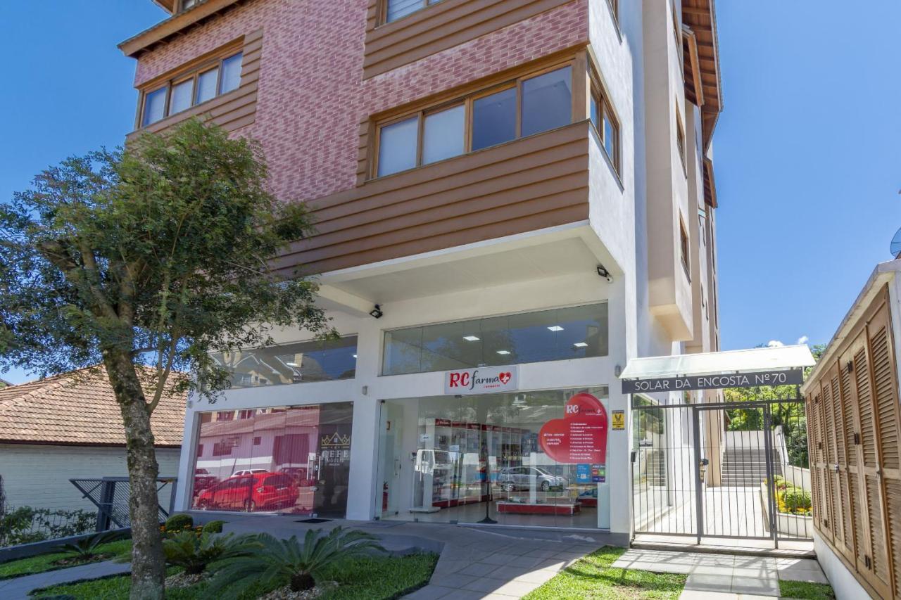 Rosa Edificio Solar Da Encosta Apartment Gramado Ngoại thất bức ảnh